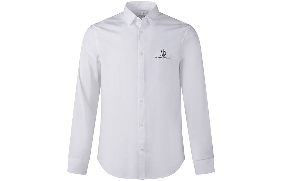 Рубашка мужская белая Armani Exchange, белый
Рубашка мужская белая Armani Exchange, белый