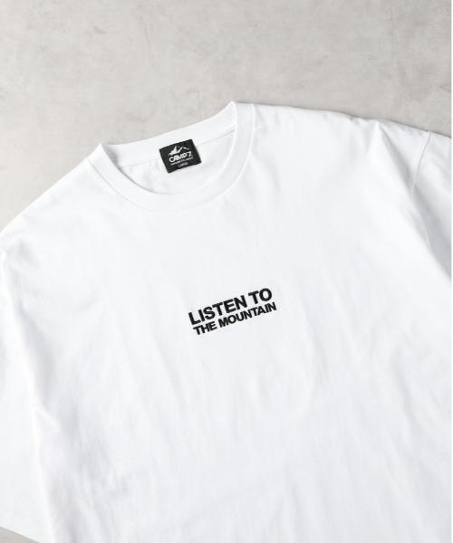 Футболка с вышитым логотипом CAMP7, белая
Футболка с вышитым логотипом CAMP7, белая