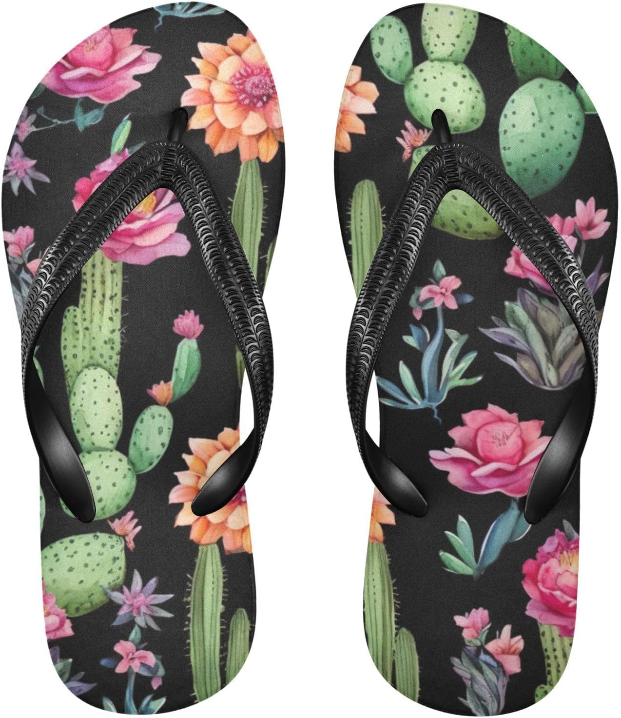 Шлепанцы с цветочным рисунком кактусов, пляжные летние повседневные сандалии для женщин и мужчин, обувь для душа, размер XS Kfbe, Cactus
Шлепанцы с цветочным рисунком кактусов, пляжные летние повседневные сандалии для женщин и мужчин, обувь для душа, размер XS Kfbe, Cactus
