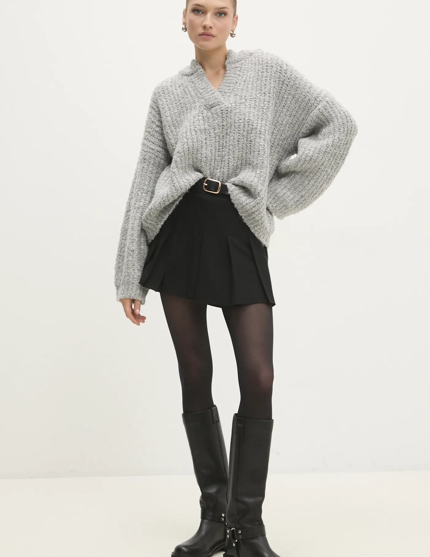 Шерстяной свитер Answear Lab, серый
Шерстяной свитер Answear Lab, серый