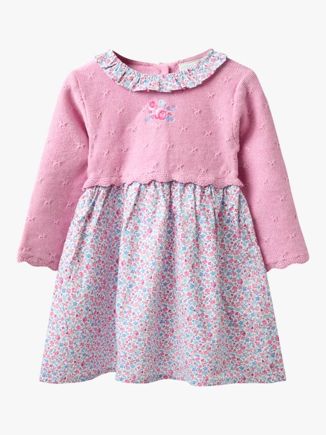 Детское платье-комбинация с цветочным воротником JoJo Maman Bébé, Pink/Multi
Детское платье-комбинация с цветочным воротником JoJo Maman Bébé, Pink/Multi