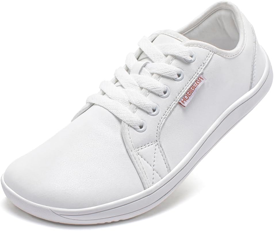 HOBIBEAR Женские и мужские ультралегкие минималистичные кроссовки босоногого типа с нулевым уклоном, удобные и легкие, белый
HOBIBEAR Женские и мужские ультралегкие минималистичные кроссовки босоногого типа с нулевым уклоном, удобные и легкие, белый