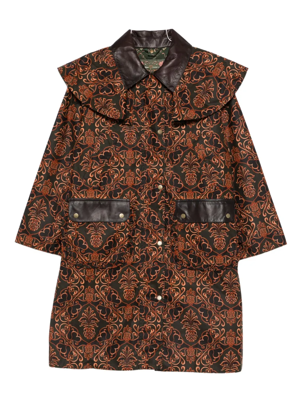 Вощеное пальто Luana из коллаборации с Barbour Farm Rio, коричневый
Вощеное пальто Luana из коллаборации с Barbour Farm Rio, коричневый