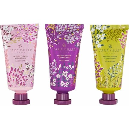 Подарочный набор «Трио» кремов для рук Sara Miller Beauty Haveli Garden Passion Flower & Frangipani
Подарочный набор «Трио» кремов для рук Sara Miller Beauty Haveli Garden Passion Flower & Frangipani