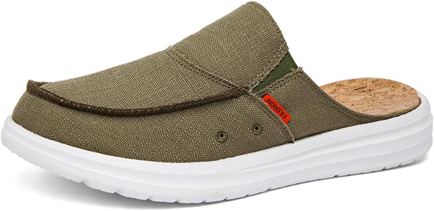 Мужские ручной работы текстильные мюли на платформе, удобные, дышащие, слипоны с ремешком на пятке, лоферы для ходьбы, нескользящие, обувь для дома и улицы Enjgu, зеленый
Мужские ручной работы текстильные мюли на платформе, удобные, дышащие, слипоны с ремешком на пятке, лоферы для ходьбы, нескользящие, обувь для дома и улицы Enjgu, зеленый