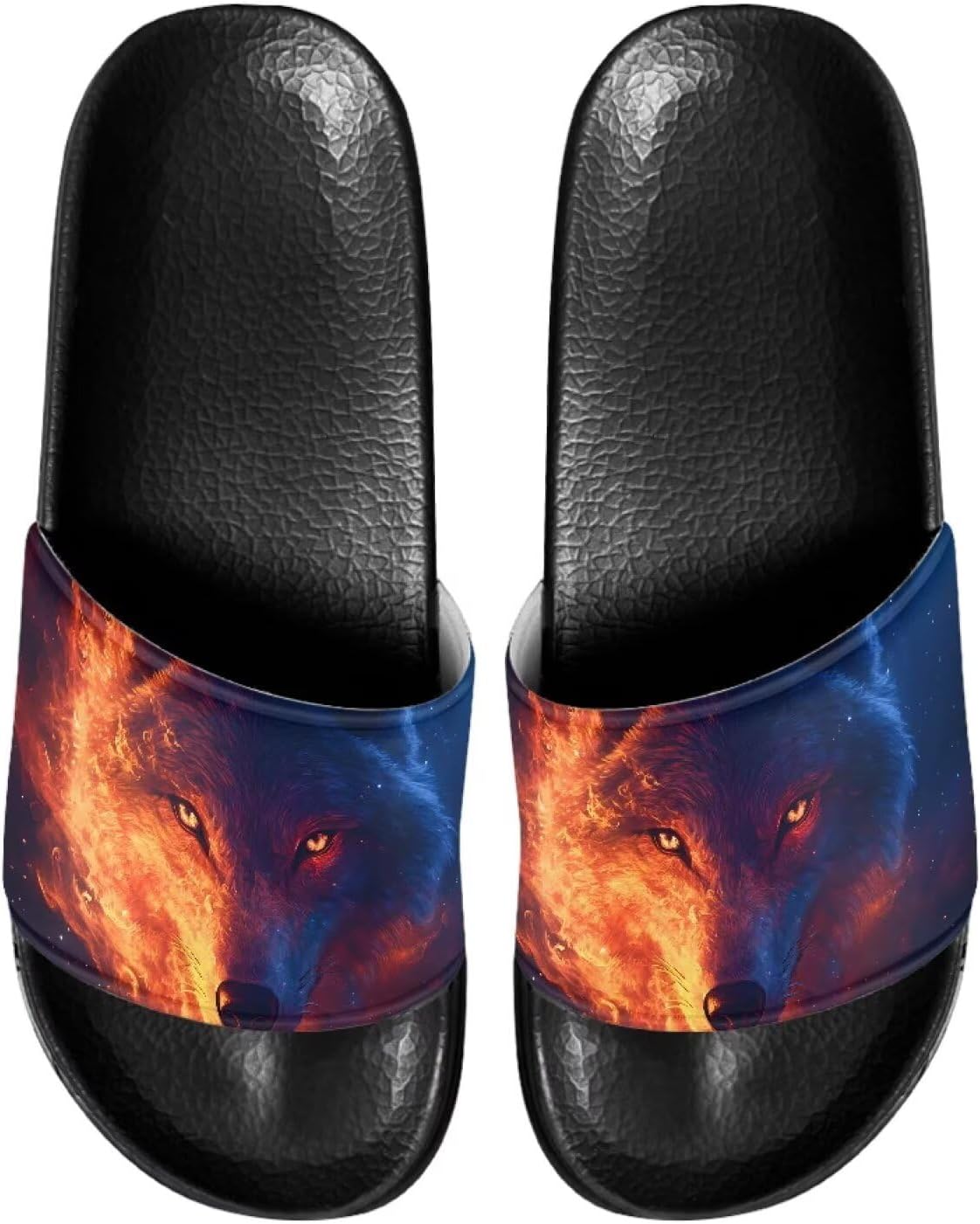 Мужские шлепанцы на слайде к 4 июля, домашние шлепанцы, противоскользящие, с толстой подошвой, удобные, быстросохнущие для душа, пляжа и спортзала Ocwfudsx, Wolf Flame
Мужские шлепанцы на слайде к 4 июля, домашние шлепанцы, противоскользящие, с толстой подошвой, удобные, быстросохнущие для душа, пляжа и спортзала Ocwfudsx, Wolf Flame