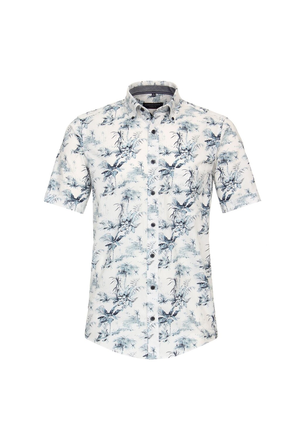 Мужская повседневная рубашка с коротким рукавом и принтом, повседневный крой CASAMODA, цвет Mittelblau
Мужская повседневная рубашка с коротким рукавом и принтом, повседневный крой CASAMODA, цвет Mittelblau