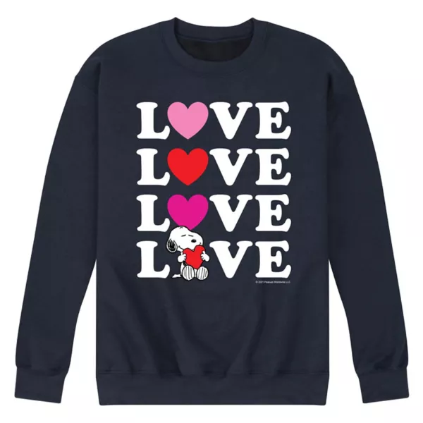 Мужская флисовая толстовка с принтом «Peanuts Snoopy Love» Licensed Character, синий
Мужская флисовая толстовка с принтом «Peanuts Snoopy Love» Licensed Character, синий