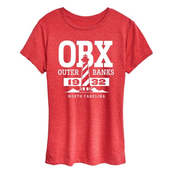 Женская футболка с изображением маяка Outer Banks Unbranded, красный
Женская футболка с изображением маяка Outer Banks Unbranded, красный