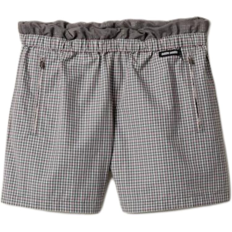 Шорты с эластичной резинкой на талии MIU MIU, темно-зеленый
Шорты с эластичной резинкой на талии MIU MIU, темно-зеленый