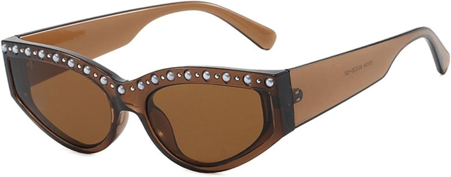 Модные солнцезащитные очки «кошачий глаз» с бриллиантами для женщин, ретро-стиль, прозрачные линзы цвета океана, защита от УФ-излучения UV400, мужские очки с заклепками TVTBBVV, Tea
Модные солнцезащитные очки «кошачий глаз» с бриллиантами для женщин, ретро-стиль, прозрачные линзы цвета океана, защита от УФ-излучения UV400, мужские очки с заклепками TVTBBVV, Tea