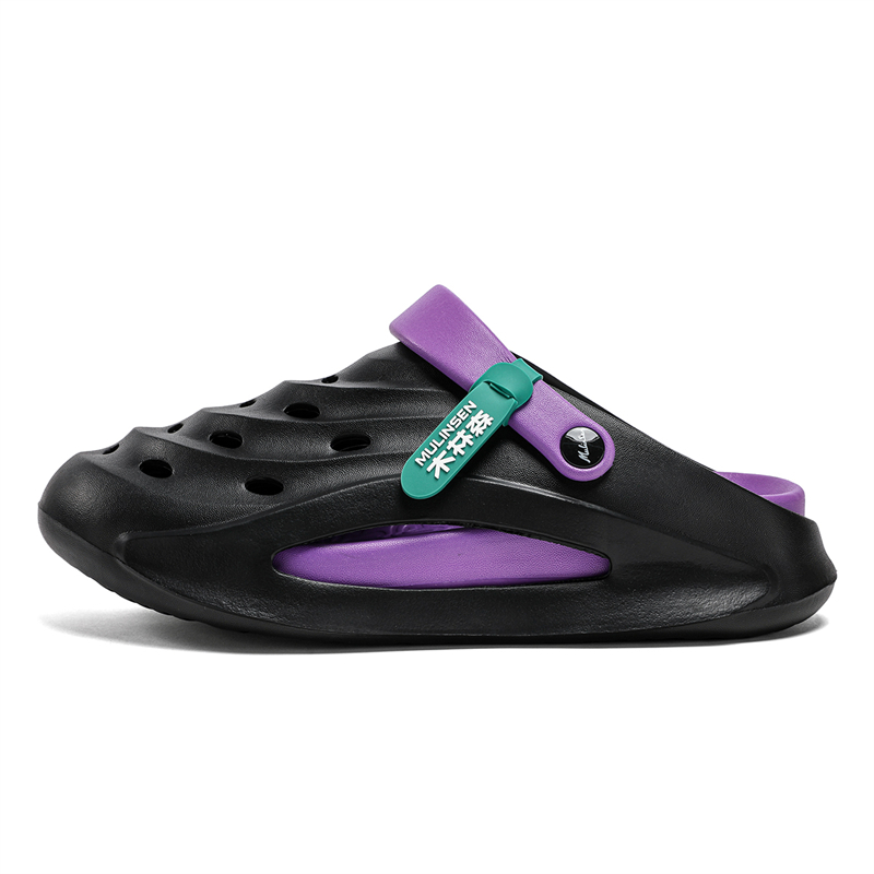 Mulinsen Клоги мужские черно-фиолетовые, цвет Black Purple
Mulinsen Клоги мужские черно-фиолетовые, цвет Black Purple