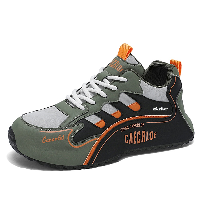 Износостойкие амортизирующие низкие кроссовки с массивным верхом для мужчин BAKE, Black Green
Износостойкие амортизирующие низкие кроссовки с массивным верхом для мужчин BAKE, Black Green