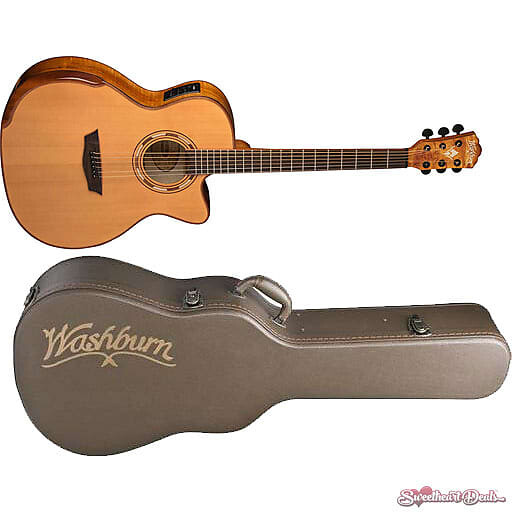 Акустическая гитара Washburn Comfort Series | WCG66SCE Acoustic Electric Guitar with Case
Акустическая гитара Washburn Comfort Series | WCG66SCE Acoustic Electric Guitar with Case