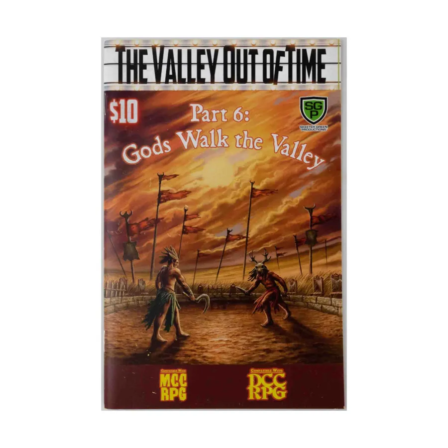 Valley Out of Time Vol. 6 - Gods Walk the Valley, Valley Out of Time - Mutant Crawl Classics (Skeeter Green Publishing), мягкая обложка
Valley Out of Time Vol. 6 - Gods Walk the Valley, Valley Out of Time - Mutant Crawl Classics (Skeeter Green Publishing), мягкая обложка