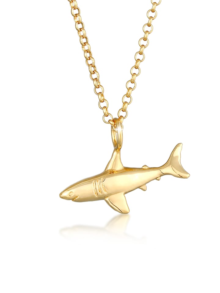 Elli Колье из серебра 925 пробы с изображением рыбок в золоте
Elli Колье из серебра 925 пробы с изображением рыбок в золоте