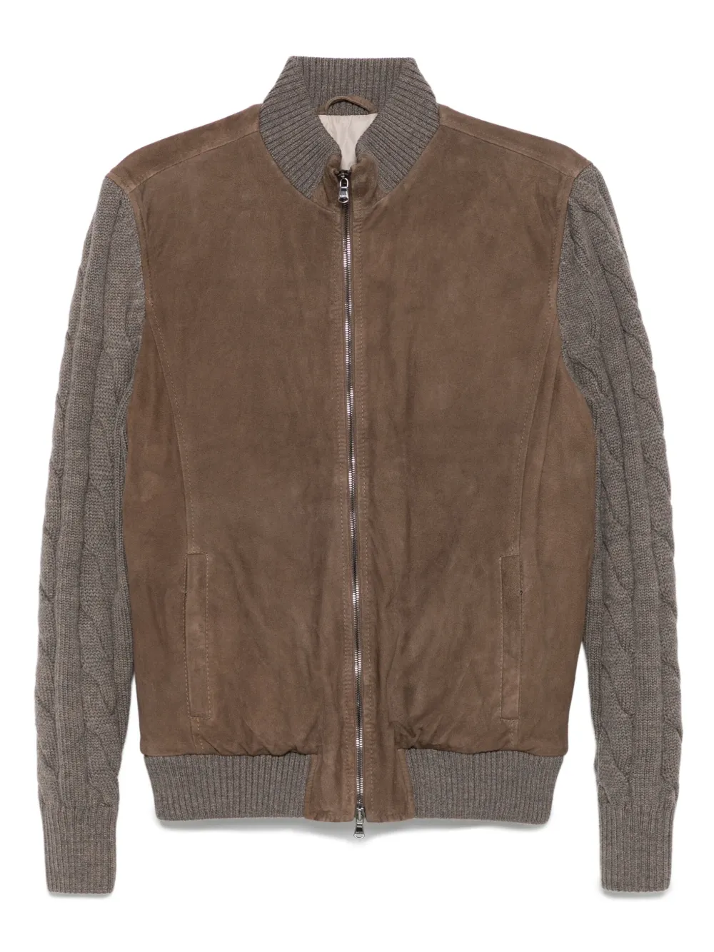 Куртка фактурной вязки Barba Napoli Mare, коричневый
Куртка фактурной вязки Barba Napoli Mare, коричневый