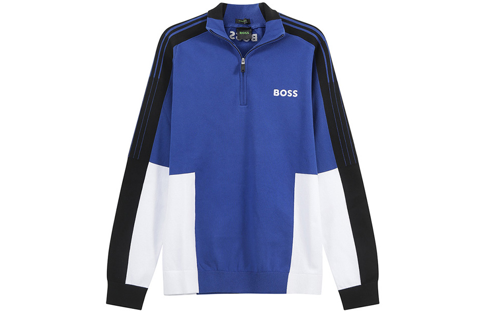 HUGO BOSS Синий мужской свитшот
HUGO BOSS Синий мужской свитшот