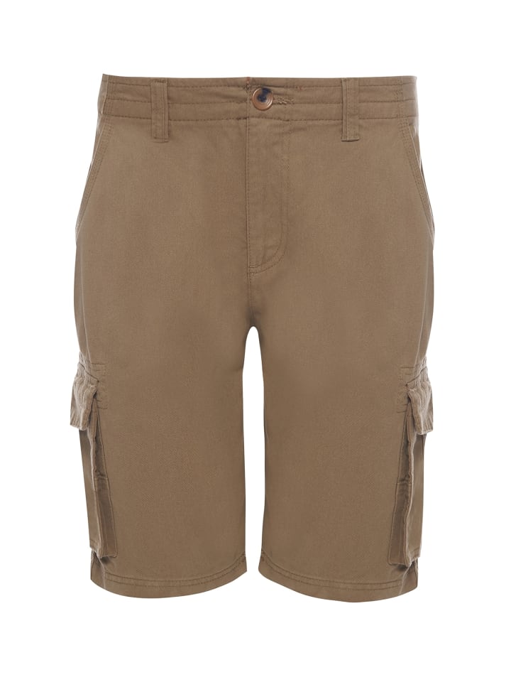 Тканевые шорты Threadbare, кэмел 
Тканевые шорты Threadbare, кэмел