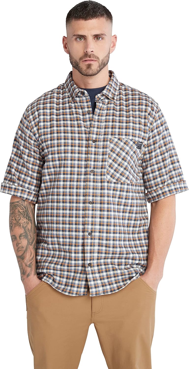 Timberland PRO Unisex-Adult Woodfort рубашка с коротким рукавом, легкая фланелевая Flex, Black Iris Yd
Timberland PRO Unisex-Adult Woodfort рубашка с коротким рукавом, легкая фланелевая Flex, Black Iris Yd