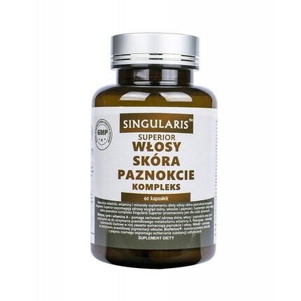Комплекс для волос, кожи, ногтей, цинк-биотин, 60 капсул - из Польши, Singularis
Комплекс для волос, кожи, ногтей, цинк-биотин, 60 капсул - из Польши, Singularis