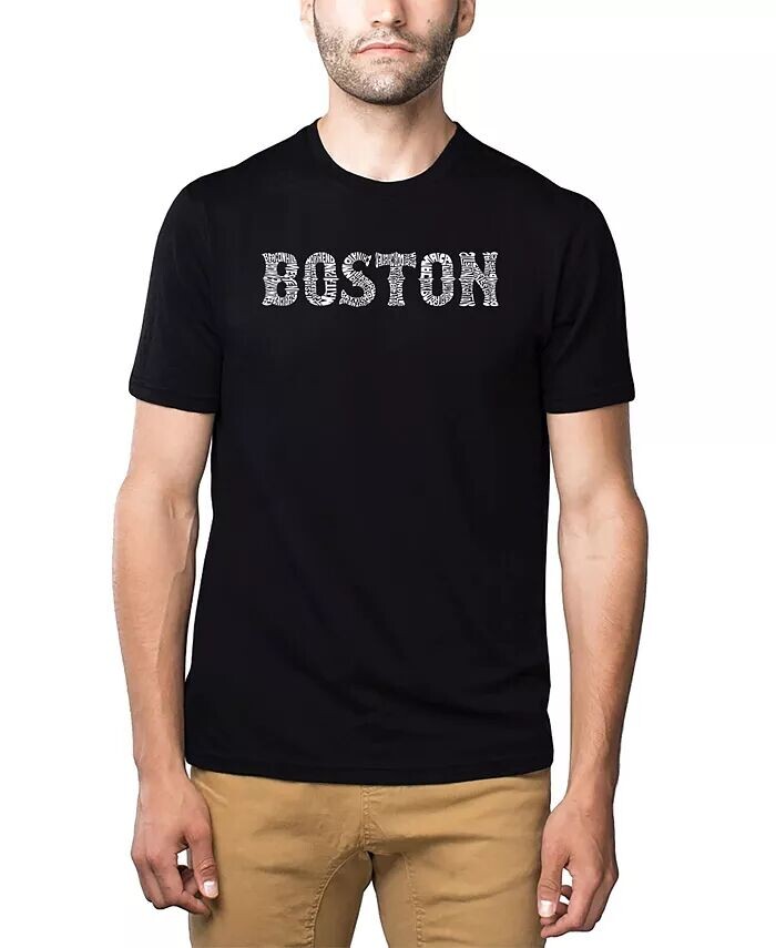 Футболка премиум-класса для мужчин с надписью Word Art - Boston Neighborhoods LA Pop Art, черный
Футболка премиум-класса для мужчин с надписью Word Art - Boston Neighborhoods LA Pop Art, черный