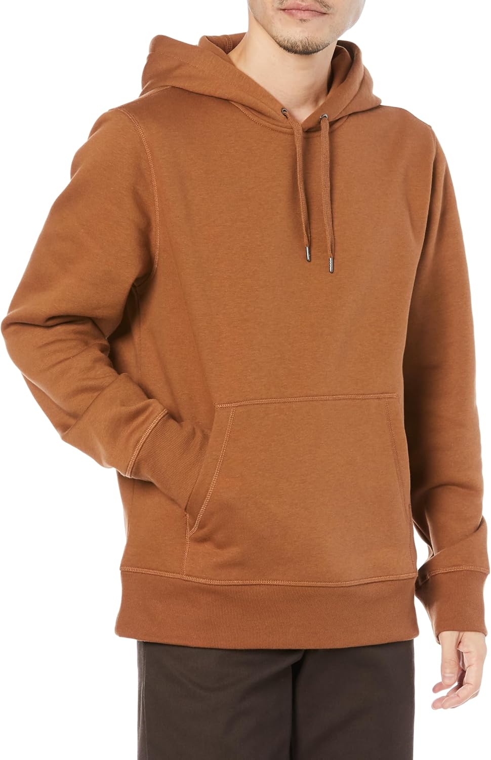 Мужская толстовка-пуловер с капюшоном Amazon Essentials, коричневый
Мужская толстовка-пуловер с капюшоном Amazon Essentials, коричневый