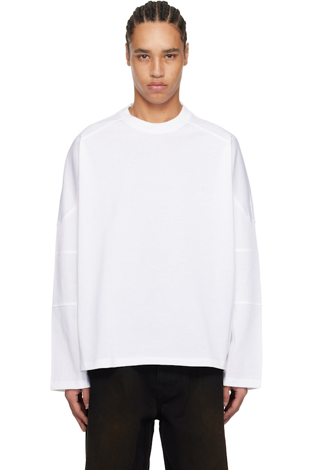 Футболка с длинным рукавом и кокеткой Wooyoungmi, белый
Футболка с длинным рукавом и кокеткой Wooyoungmi, белый