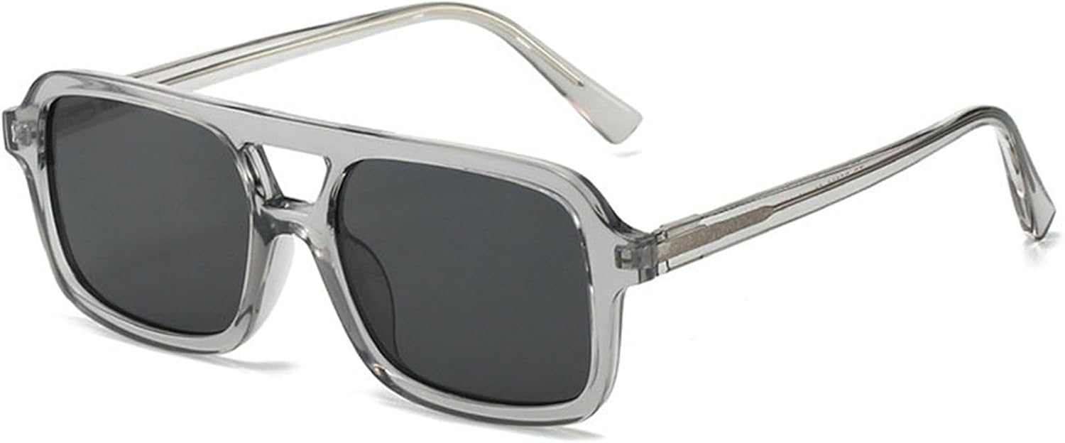 Willochra Модные солнцезащитные очки с двойным лучом, квадратной формы, женские, с защитой от УФ-излучения UV400, ретро, пилотные, градиентные, мужские, панк, для активного отдыха, C7
Willochra Модные солнцезащитные очки с двойным лучом, квадратной формы, женские, с защитой от УФ-излучения UV400, ретро, пилотные, градиентные, мужские, панк, для активного отдыха, C7