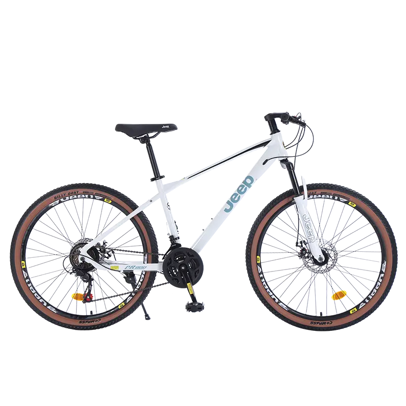 Горный велосипед Forest Trail с дисковыми тормозами для трейлраннинга и поездок на работу для взрослых Jeep, белый
Горный велосипед Forest Trail с дисковыми тормозами для трейлраннинга и поездок на работу для взрослых Jeep, белый