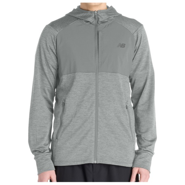 Толстовка с капюшоном Heat Grid на молнии New Balance, серый
Толстовка с капюшоном Heat Grid на молнии New Balance, серый