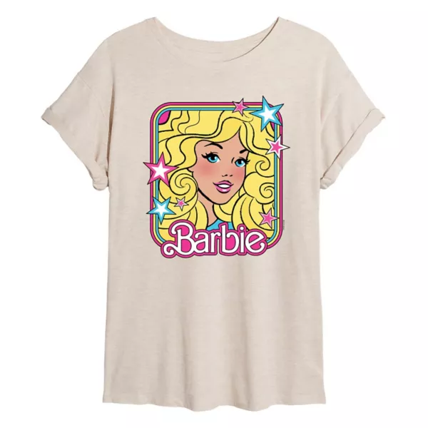 Футболка Junior's с принтом «Звезды 70-х» большого размера Barbie, бежевый
Футболка Junior's с принтом «Звезды 70-х» большого размера Barbie, бежевый