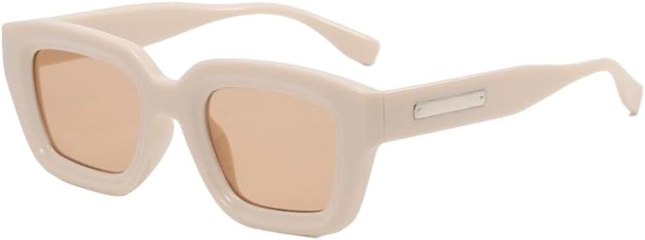 Солнцезащитные очки MUTYNE в стиле ретро, квадратные, для женщин и мужчин, модные, с прозрачной оправой, мужские солнцезащитные очки с защитой от УФ-излучения UV400 и заклепками, Beige
Солнцезащитные очки MUTYNE в стиле ретро, квадратные, для женщин и мужчин, модные, с прозрачной оправой, мужские солнцезащитные очки с защитой от УФ-излучения UV400 и заклепками, Beige