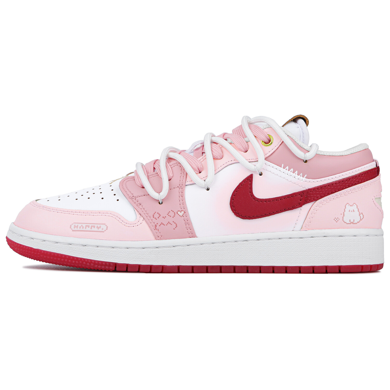 Кроссовки Air Jordan 1 Vintage Basketball Shoes Women's Low-top White/pink, белый
Кроссовки Air Jordan 1 Vintage Basketball Shoes Women's Low-top White/pink, белый
