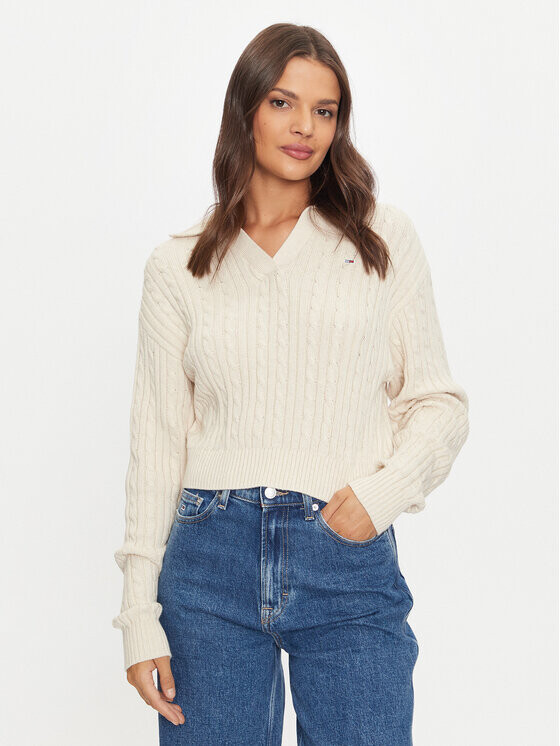 Свитер обычного кроя Tommy Jeans, бежевый
Свитер обычного кроя Tommy Jeans, бежевый