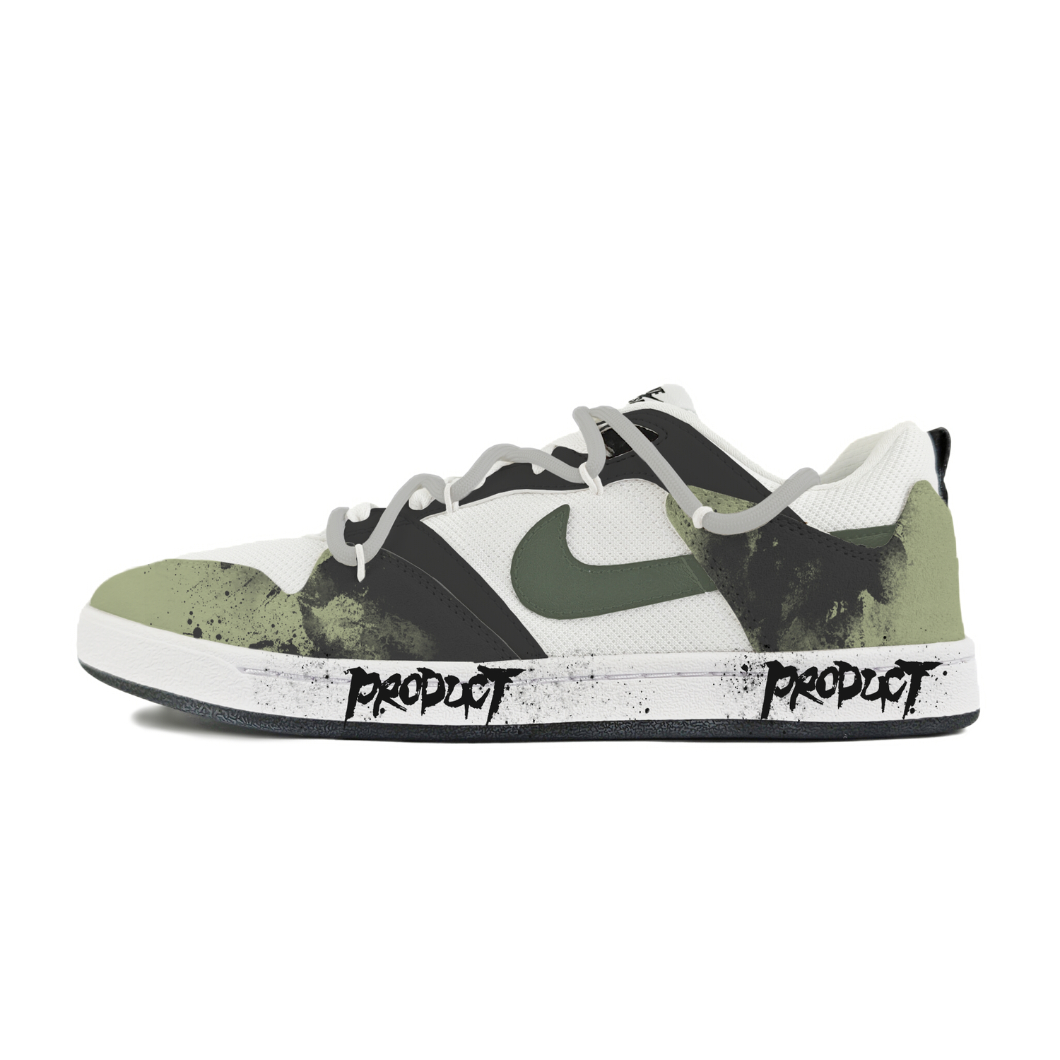 Nike Кроссовки для скейтбординга SB Alleyoop Abрасшион резистент Low Top мужские White Black Green
Nike Кроссовки для скейтбординга SB Alleyoop Abрасшион резистент Low Top мужские White Black Green