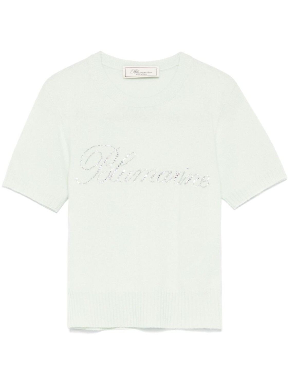 Blumarine футболка с логотипом, зеленый 
Blumarine футболка с логотипом, зеленый
