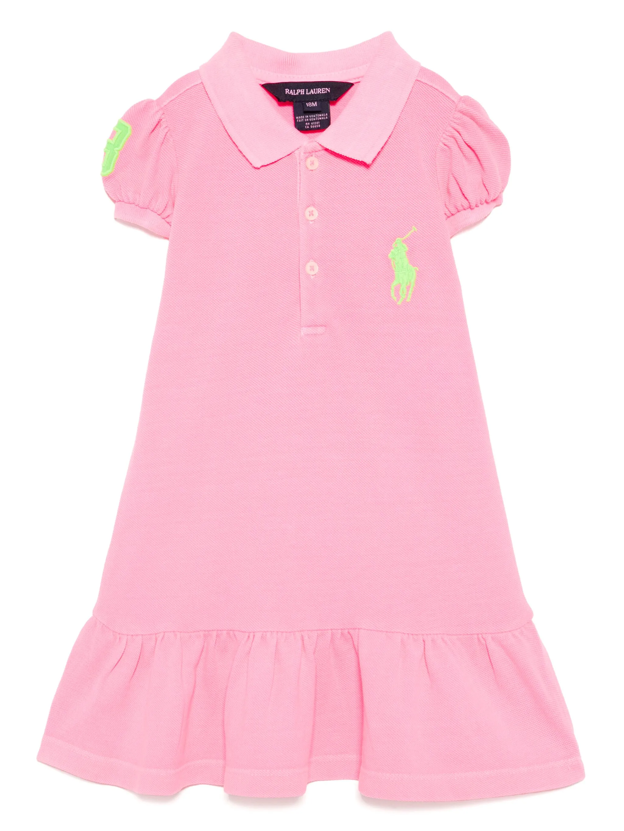 Платье с вышитым логотипом Polo Ralph Lauren Kids, розовый
Платье с вышитым логотипом Polo Ralph Lauren Kids, розовый