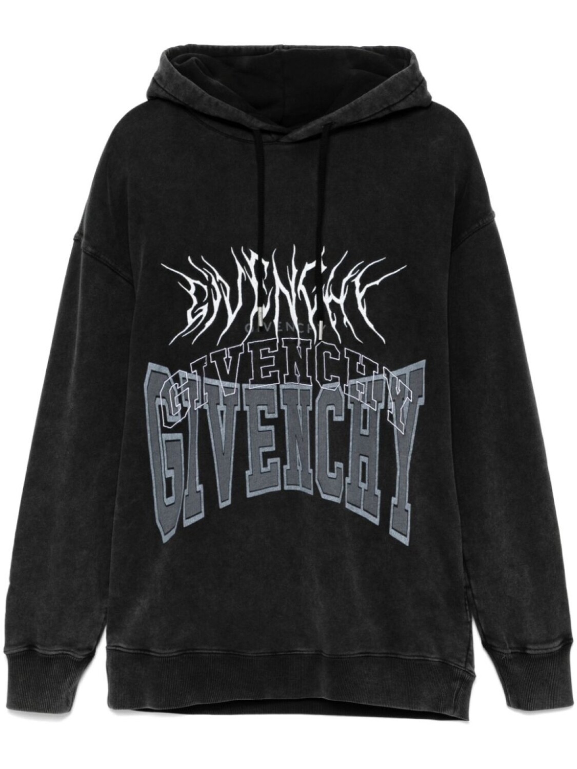 Вышитый свитер Givenchy Hoddie, черный
Вышитый свитер Givenchy Hoddie, черный