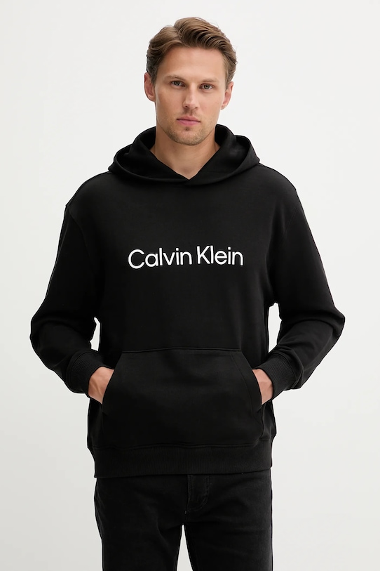 Хлопковая толстовка Calvin Klein, черный
Хлопковая толстовка Calvin Klein, черный
