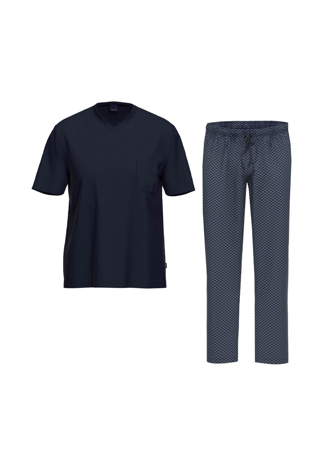 Пижамы из органического хлопка AMMANN, цвет Blau Gemustert
Пижамы из органического хлопка AMMANN, цвет Blau Gemustert