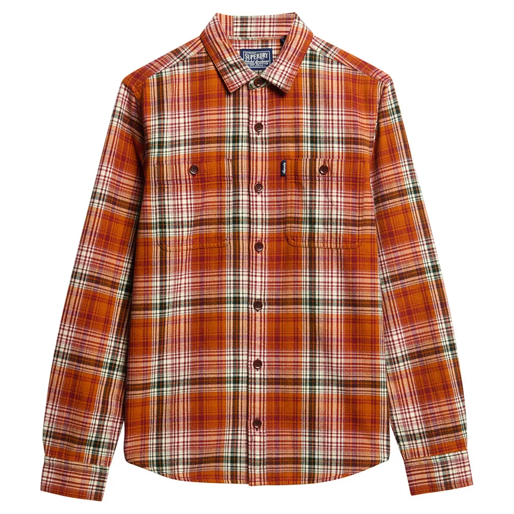 Верхняя рубашка Superdry Vintage Check, оранжевый
Верхняя рубашка Superdry Vintage Check, оранжевый