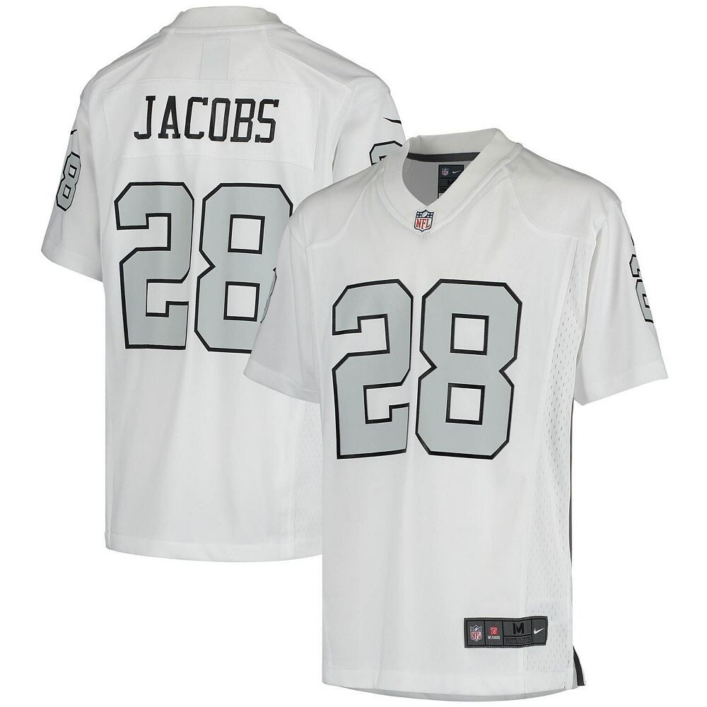 Молодежная белая майка Nike Josh Jacobs Las Vegas Raiders Color Rush Game, цвет Lvr White
Молодежная белая майка Nike Josh Jacobs Las Vegas Raiders Color Rush Game, цвет Lvr White
