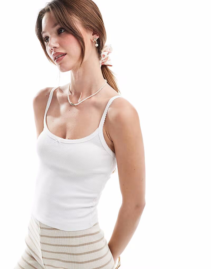 Топ Miss Selfridge с ребристым бантом, белый
Топ Miss Selfridge с ребристым бантом, белый