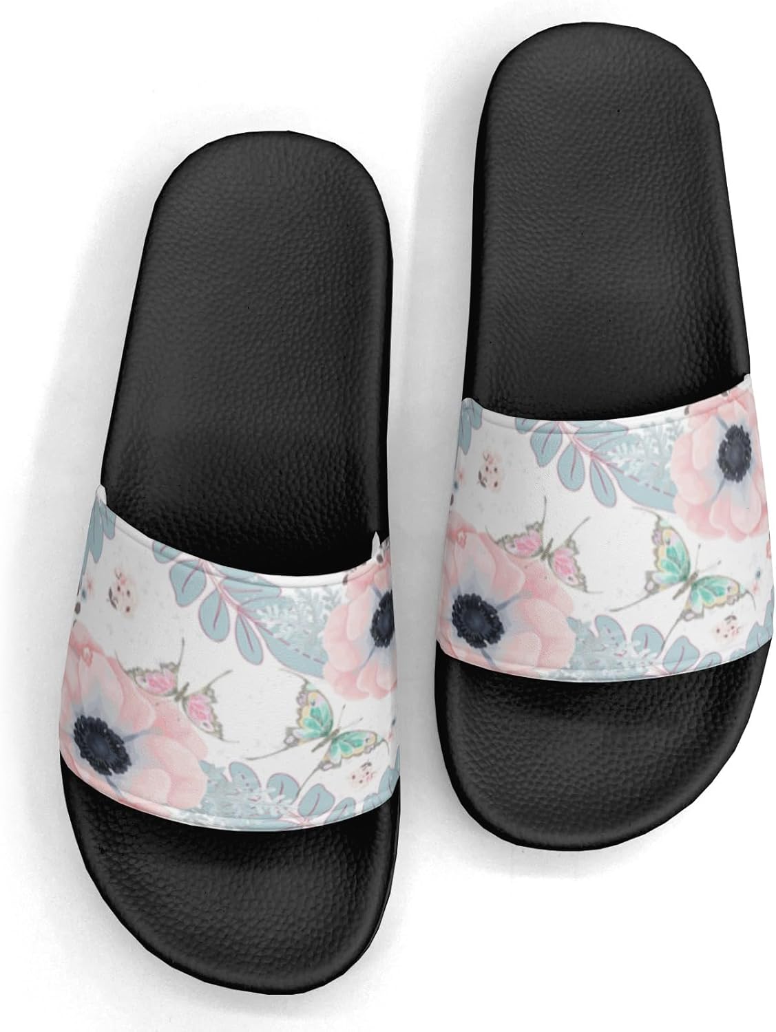 Женские и мужские тапочки-сандалии с дизайном в виде бабочки, цветка и листа Generic, Butterfly Flower Leaf Art Custom
Женские и мужские тапочки-сандалии с дизайном в виде бабочки, цветка и листа Generic, Butterfly Flower Leaf Art Custom