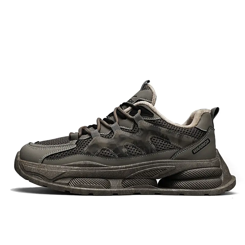 Скользостойкий, износостойкий, дышащий, с полным покрытием, легкий, увеличивающий рост, утепленный низкий верх WARRIOR, светло-хаки черный-Fleece-Lined
Скользостойкий, износостойкий, дышащий, с полным покрытием, легкий, увеличивающий рост, утепленный низкий верх WARRIOR, светло-хаки черный-Fleece-Lined