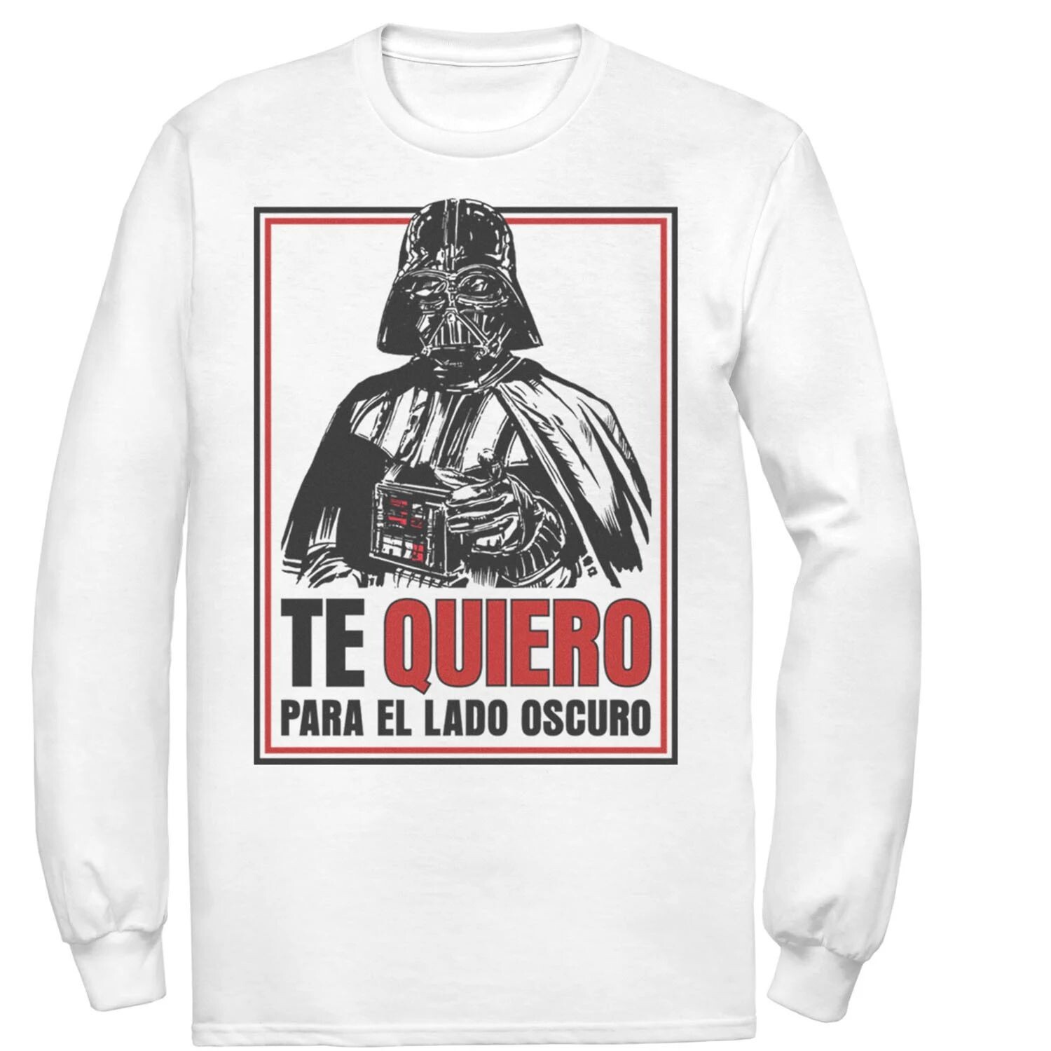 Мужская футболка Star Wars Te Quiero Para El Lado Oscuro 
Мужская футболка Star Wars Te Quiero Para El Lado Oscuro