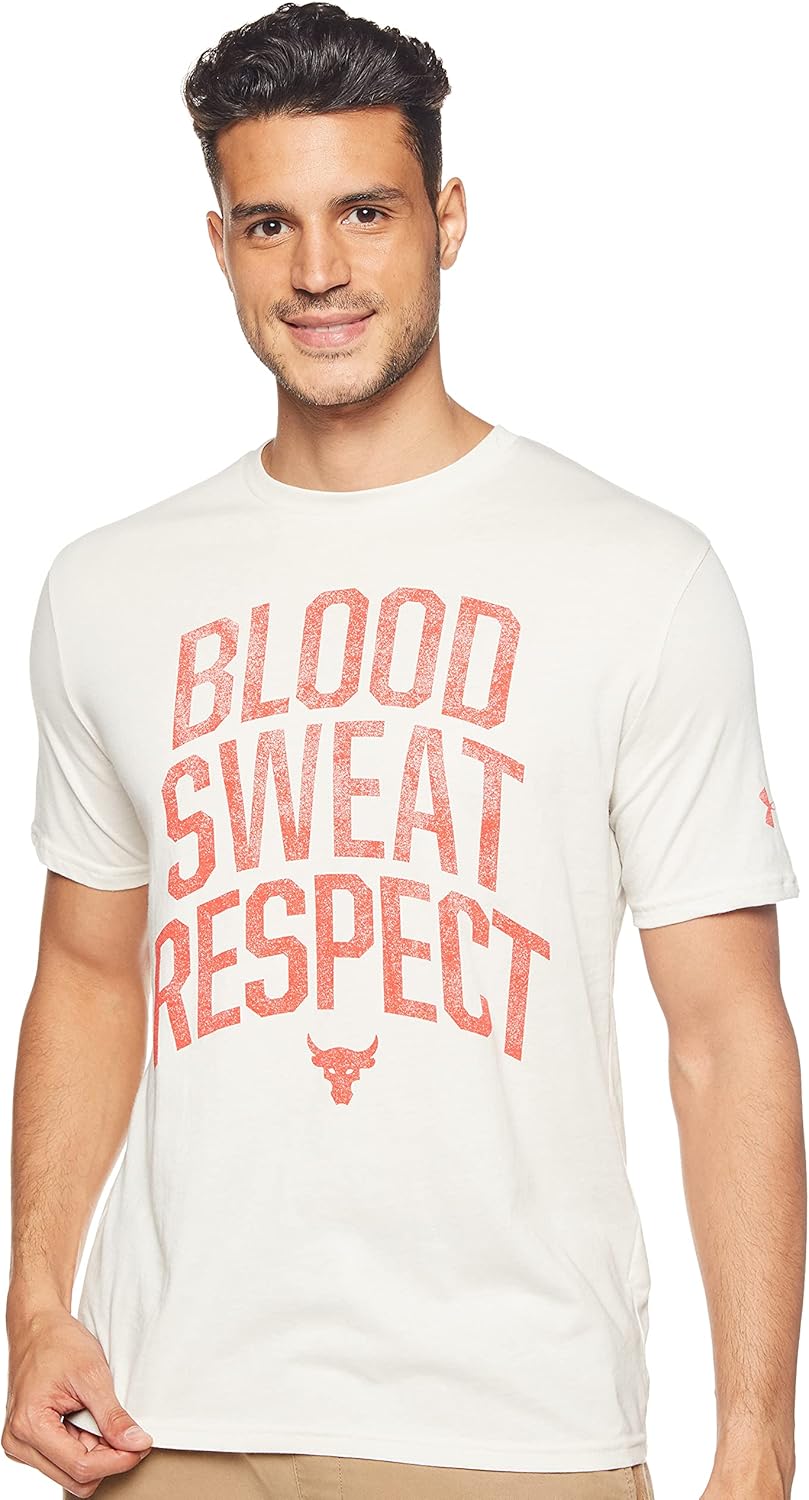 Мужская футболка с коротким рукавом Under Armour Project Rock Simple, White,Red
Мужская футболка с коротким рукавом Under Armour Project Rock Simple, White,Red