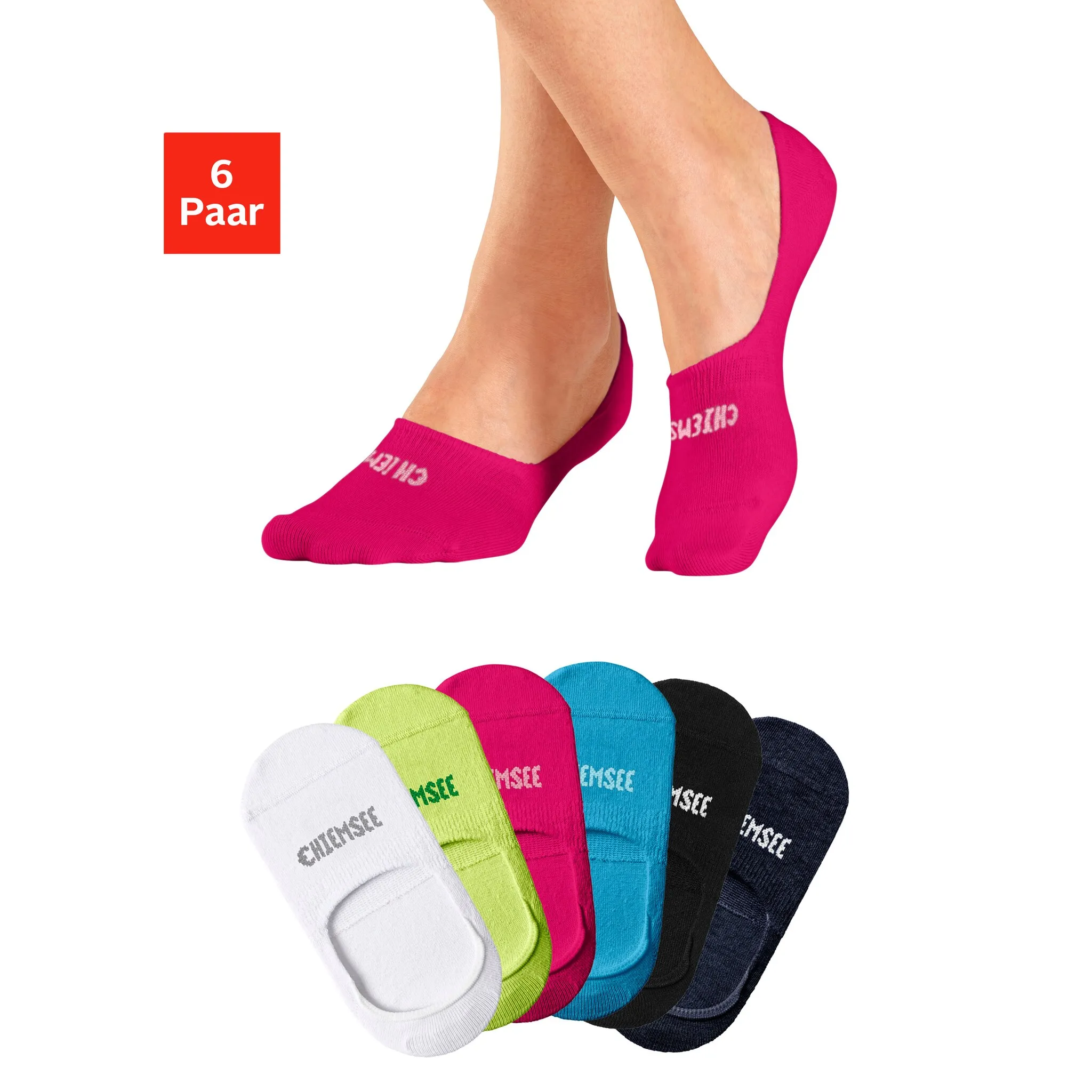 Носки Chiemsee (упаковка, 6 пар), с вышивкой названия бренда, синий
Носки Chiemsee (упаковка, 6 пар), с вышивкой названия бренда, синий