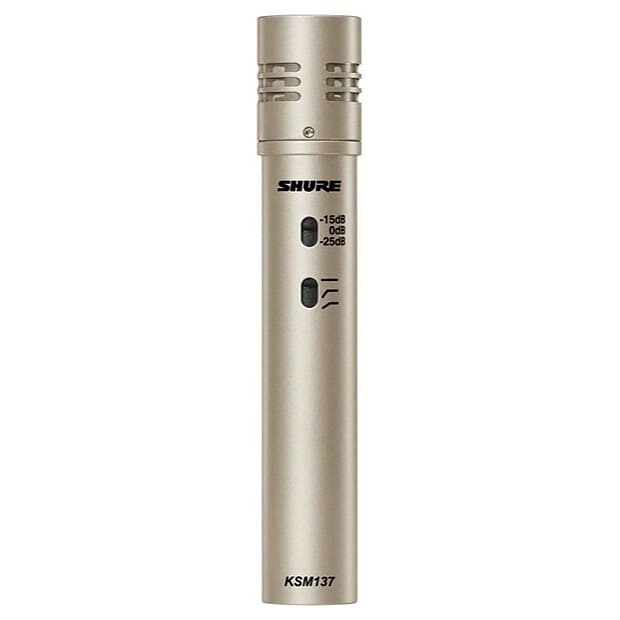 Конденсаторный микрофон Shure KSM137 / SL
Конденсаторный микрофон Shure KSM137 / SL